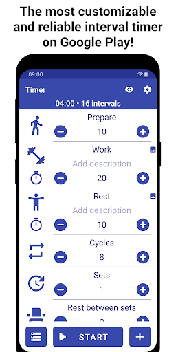 Tabata Timer: Interval Timer