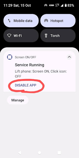 Screen ON/OFF PC