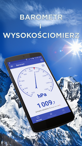 Barometr i Wysokościomierz PC