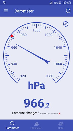 Barometro e Altimetro PC