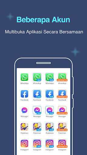 Beberapa Akun: Ruang Ganda