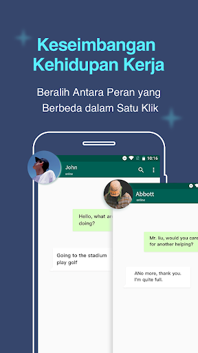 Beberapa Akun: Ruang Ganda