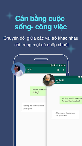 Nhiều tài khoản Không gian kép