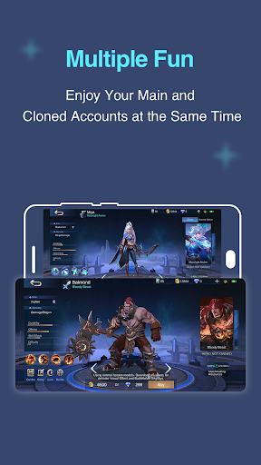 Multiple Accounts: Dual Space