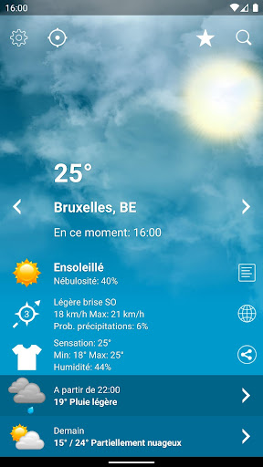 Météo Belgique XL PRO