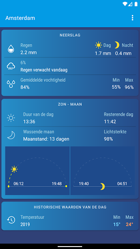 Weer Nederland XS PRO