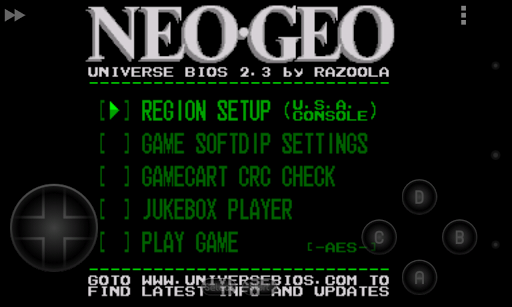 NEO.emu (Arcade Emulator) PC