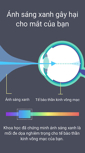 Bộ lọc sáng xanh - Chế độ đêm PC