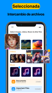 Compartir archivos de datos PC