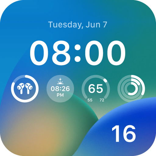 Lock Screen iOS 16 PC版