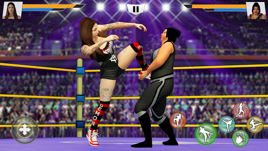 Bad Girls Wrestling Rumble: Mulheres Jogos de Luta para PC