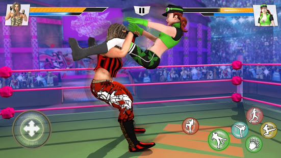 Bad Girls Wrestling Rumble: Mulheres Jogos de Luta para PC