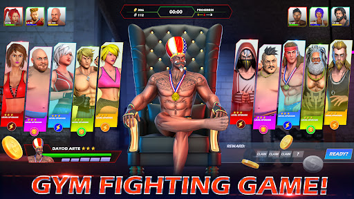 GYM Fighting Games: Bodybuilder Trainer Fight PRO