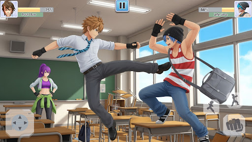 komputer High School Fighting Game