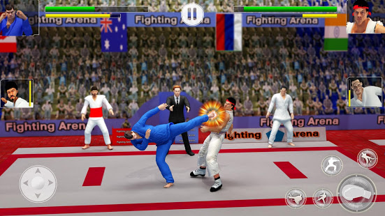 Tag Team Karate Memerangi Permainan: Kung Fu Guru