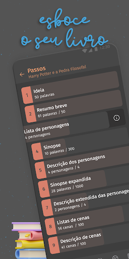 Fabula, planejador de romance para PC