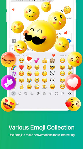 Faceboard:Fuente,Teclado Emoji