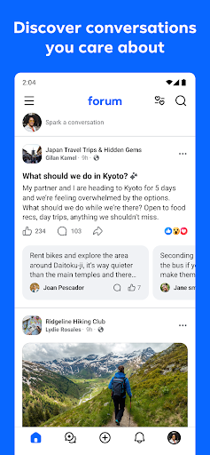 Forum, a Facebook app پی سی