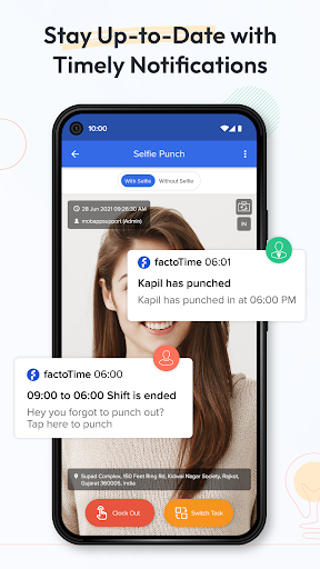 Attendance App | factotime پی سی