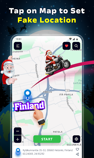 Falsa ubicación GPS Spoofer