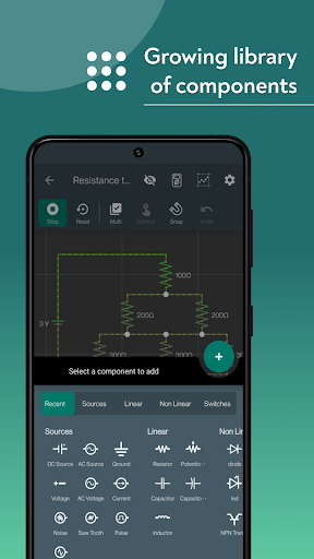 VoltSim - circuit simulator PC