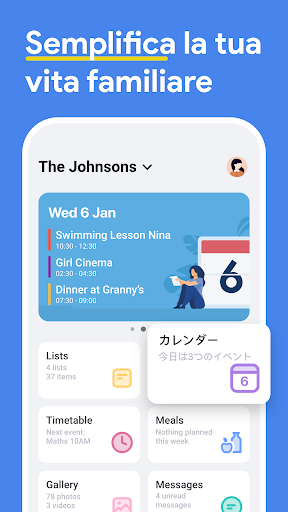 FamilyWall - Organizzatore