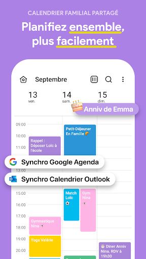 FamilyWall: Assistant familial