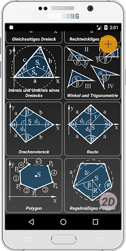 Geometryx: Geometrie - Rechner PC