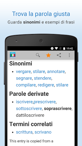 Dizionario italiano PC