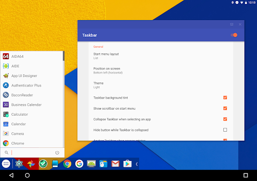 Taskbar PC