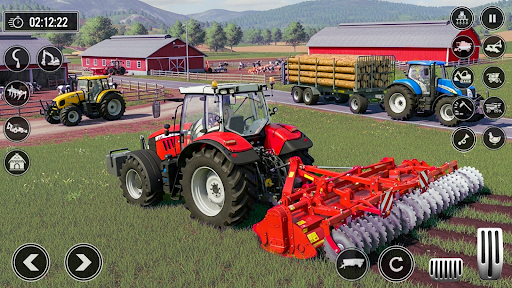 Symulator prawdziwego traktora