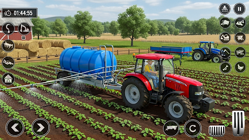 Symulator prawdziwego traktora
