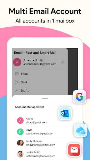Email - Fast and Smart Mail پی سی