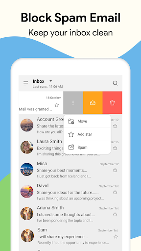 Email - Fast and Smart Mail پی سی