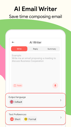Email - Fast and Smart Mail پی سی