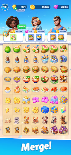 Tasty Travels: Merge Game