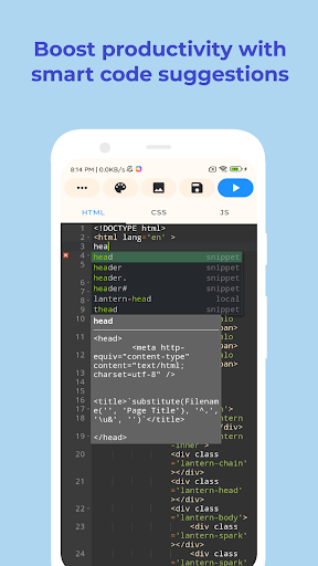 HTML Editor Mobile - AloHTML PC