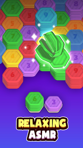 Hexa Color Sort: Stack Puzzle