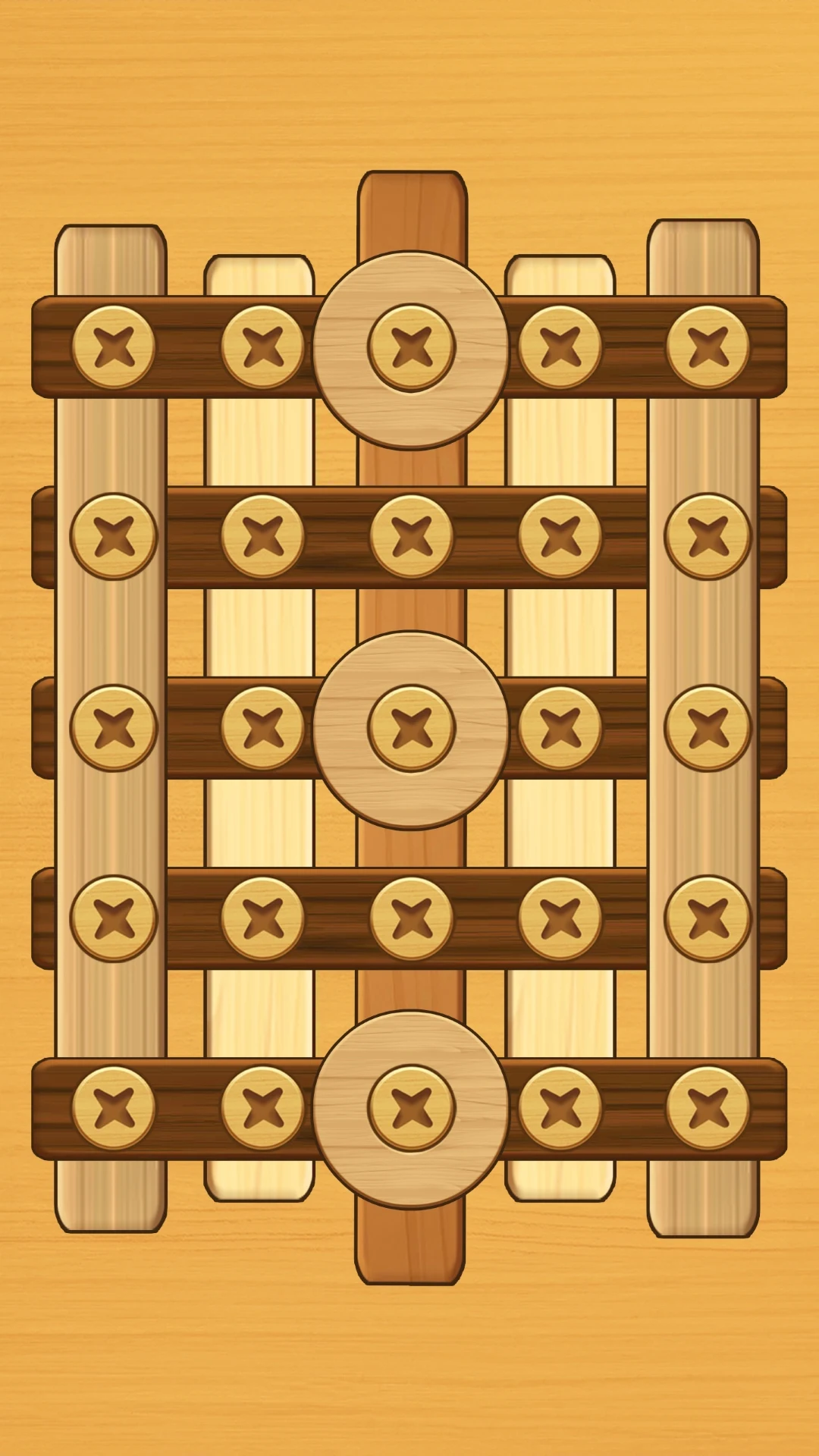 螺丝难题：木头螺母和螺栓電腦版