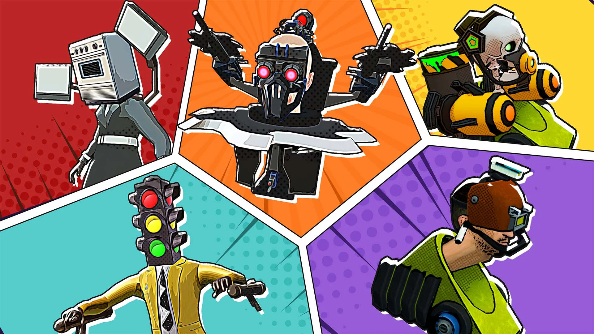 Toilet Monster: Merge War PC