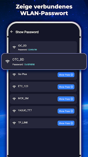 WLAN-Passwort-Anzeigeschlüssel PC