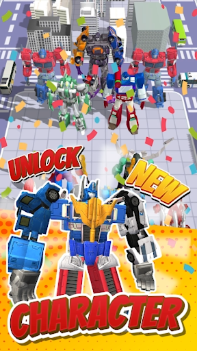 Superhero Robot Monster Battle