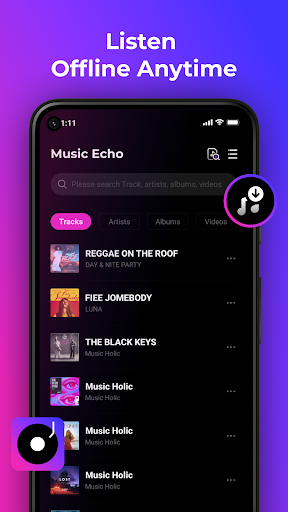 Music Echo-Offline Music para PC