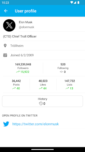 Followers Analyzer for Twitter PC版