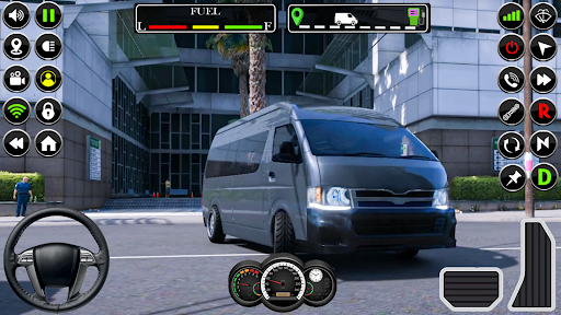 komputer Van Simulator Minibus Games