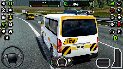 komputer Van Simulator Minibus Games
