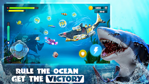 komputer Shark Attack: Hungry Fish Game