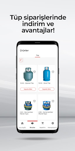 iPApp: Tüp Siparişi & Otogaz