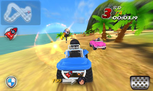 Corsa di kart 3D PC