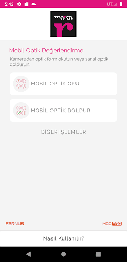 Marka Optik Okuma PC
